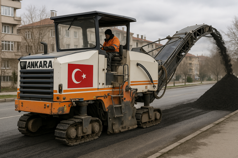 Ankara Asfalt Düzeltme Makinesi